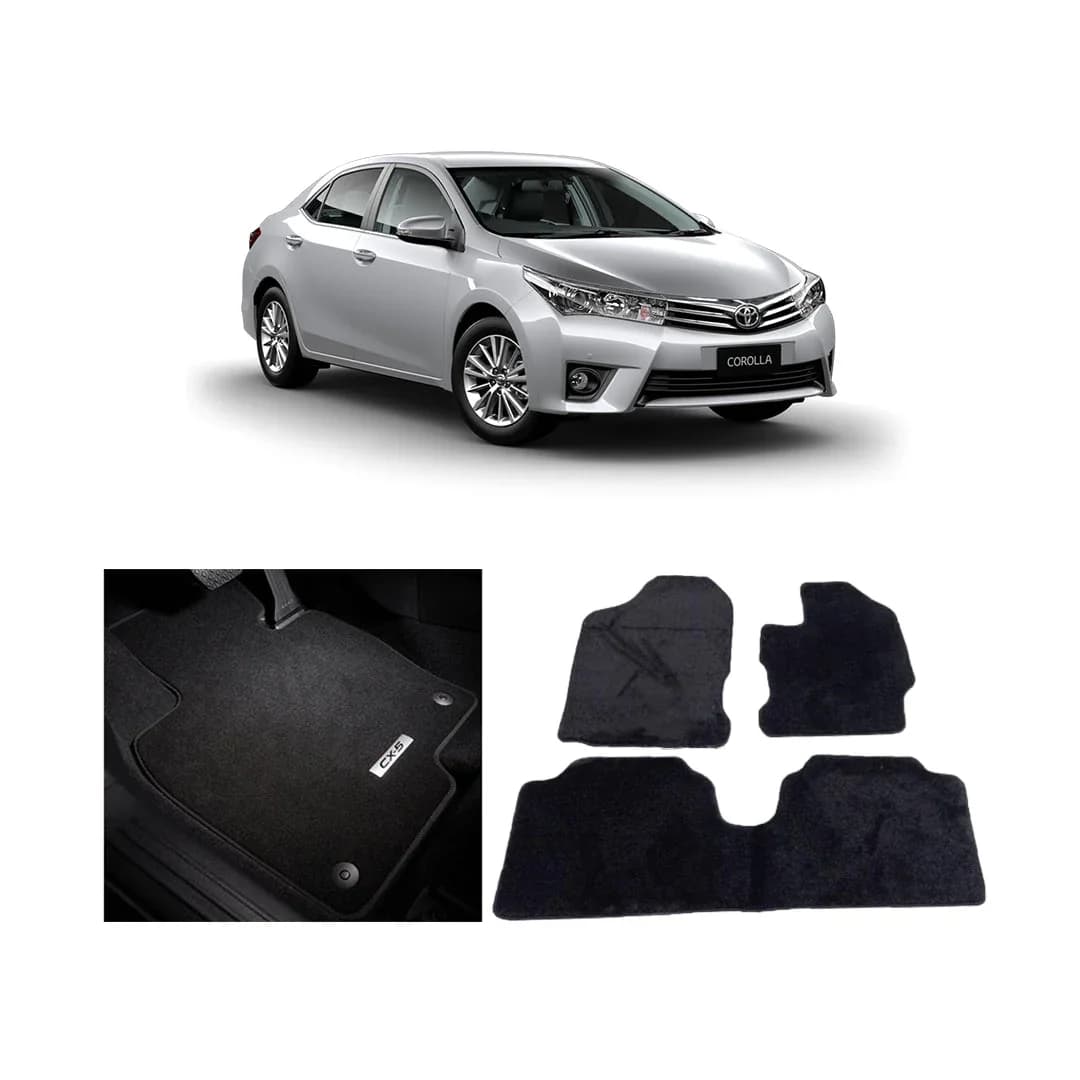 Toyota Corolla 2014-2026 TPE Floor Mats Premium — Floor Mats for cars in Pakistan