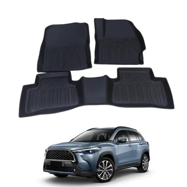 Toyota Corolla Cross 2020-2026 TPE Floor Mats Premium — Floor Mats for cars in Pakistan
