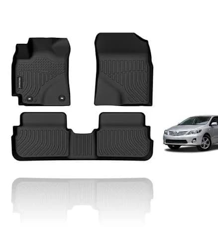 Toyota Corolla 2008-2013 TPE Floor Mats Premium — Floor Mats for cars in Pakistan