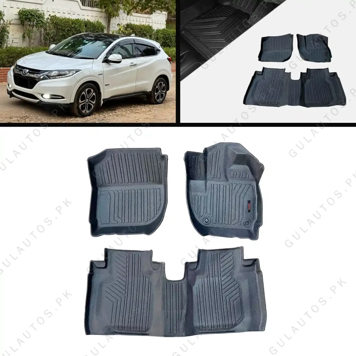 Honda Vezel 2013-2026 TPE Floor Mats Premium — Floor Mats for cars in Pakistan
