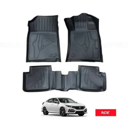 Honda Civic 2016-2021 TPE Floor Mats Premium — Floor Mats for cars in Pakistan