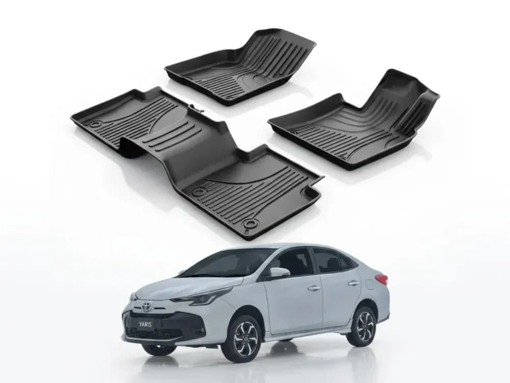 Toyota Yaris 2020-2026 TPE Floor Mats Premium — Floor Mats for cars in Pakistan