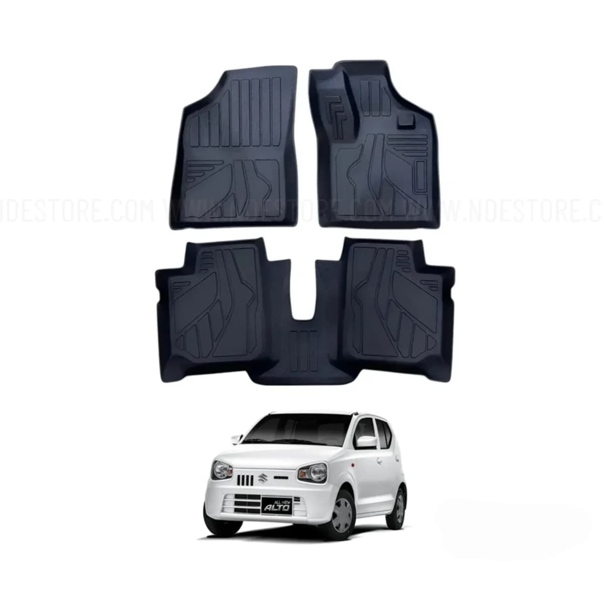 Suzuki Alto 2019-2026 TPE Floor Mats Premium — Floor Mats for cars in Pakistan