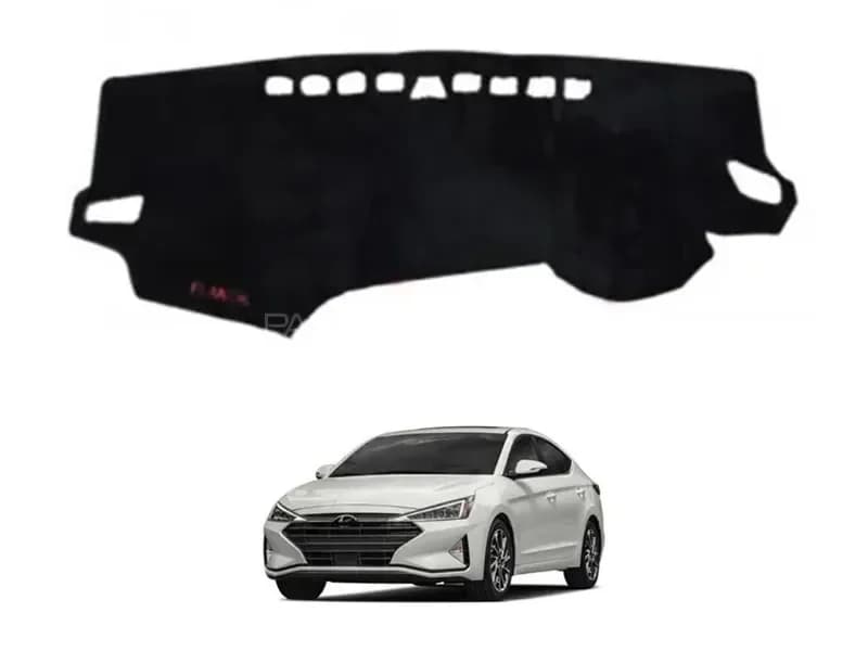 Hyundai Elantra 2021-2024 Velvet Dashboard Mat — Dashboard Mats for cars in Pakistan