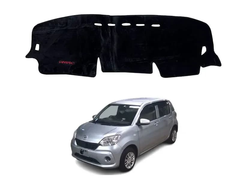 Toyota Passo 2016-22 Velvet Dashboard Mat — Dashboard Mats for cars in Pakistan