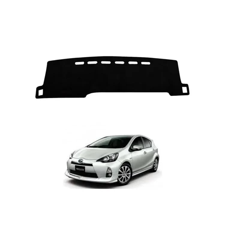 Toyota Aqua 2012-2021 Velvet Dashboard Mat — Dashboard Mats for cars in Pakistan