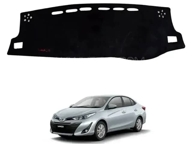 Toyota Yaris 2020-2026 Velvet Dashboard Mat — Dashboard Mats for cars in Pakistan