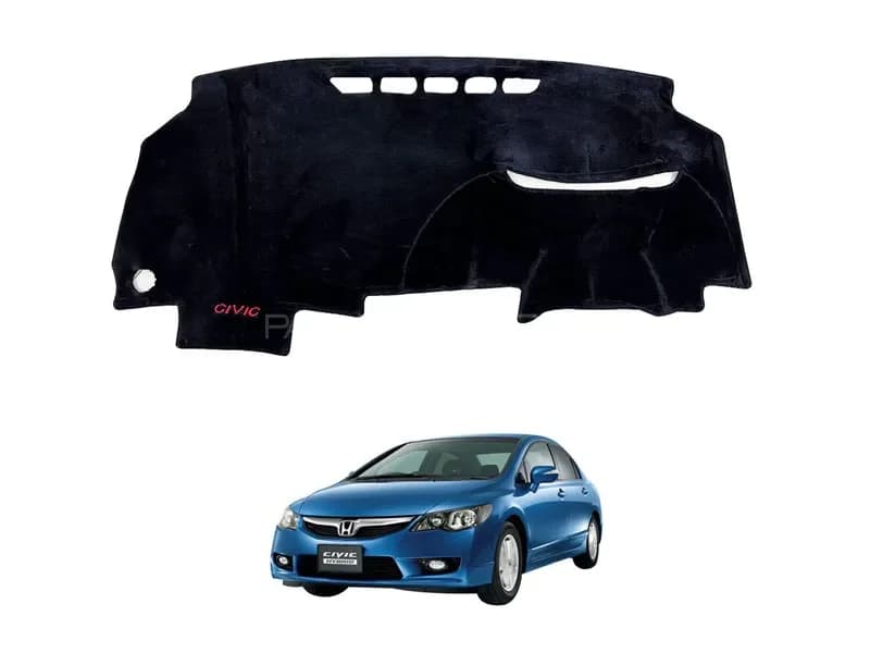 Honda Civic 2007-2011 Velvet Dashboard Mat — Dashboard Mats for cars in Pakistan