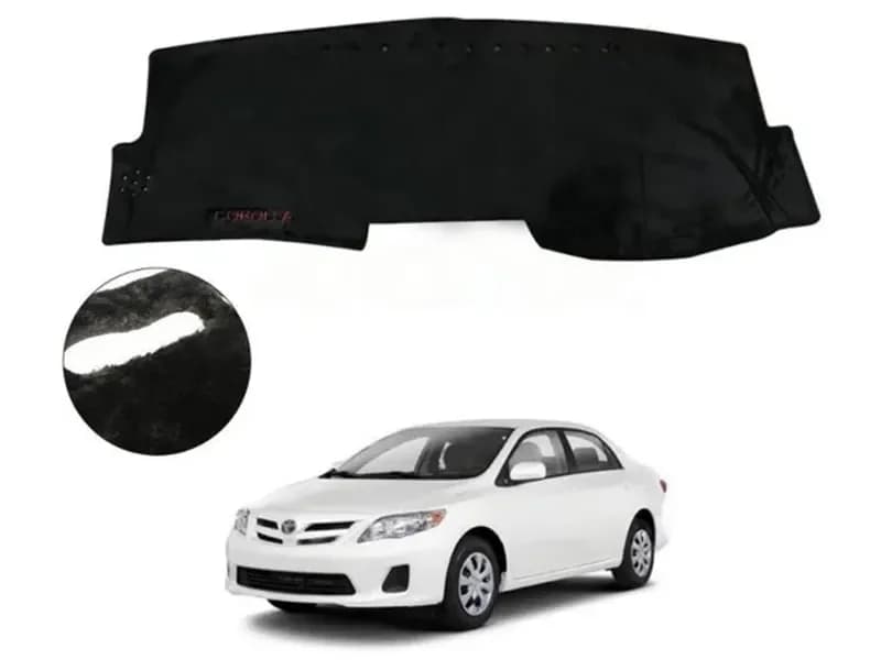 Toyota Corolla 2008-2013 Velvet Dashboard Mat — Dashboard Mats for cars in Pakistan