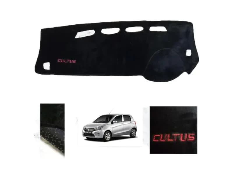 Suzuki Cultus 2017-2026 Velvet Dashboard Mat — Dashboard Mats for cars in Pakistan