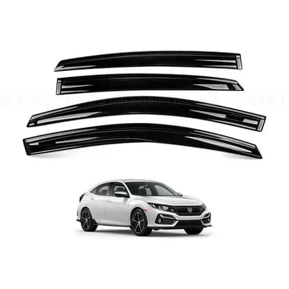 Honda Civic 2016-2021 Premium Air Press With Chrome Strip — Air Press for cars in Pakistan
