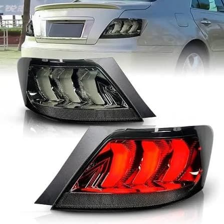 Toyota Mark X Sports Style Smoke Tail Lights 2004-2009 — Backlights & Tail Lamps for cars in Pakistan
