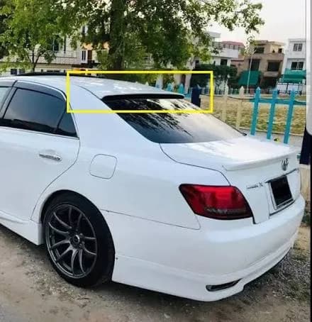 Toyota Mark X ABS Roof Spoiler 2020-2022 — Spoilers & Diffusers for cars in Pakistan