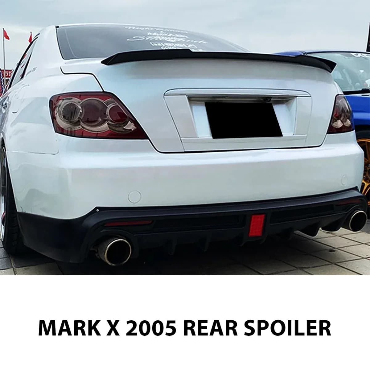 Mark X Spoiler Unpainted ABS 2004-2009 — Spoilers & Diffusers for cars in Pakistan