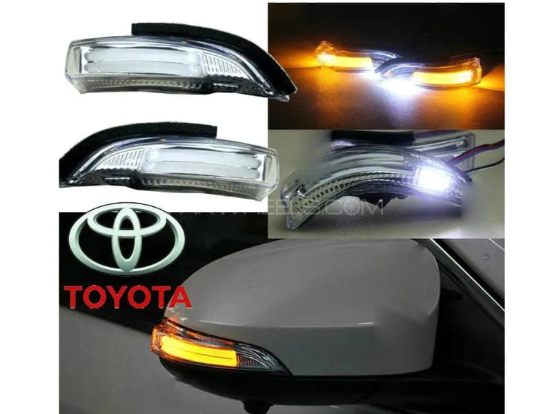 Toyota Corolla 2015-2026 LED Side Mirror Neon Indicator Pair — LED & Lighting for cars in Pakistan