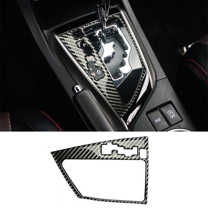 Toyota Corolla 2015-2024 Carbon Fiber Gear Shifter Trim — car accessories for cars in Pakistan