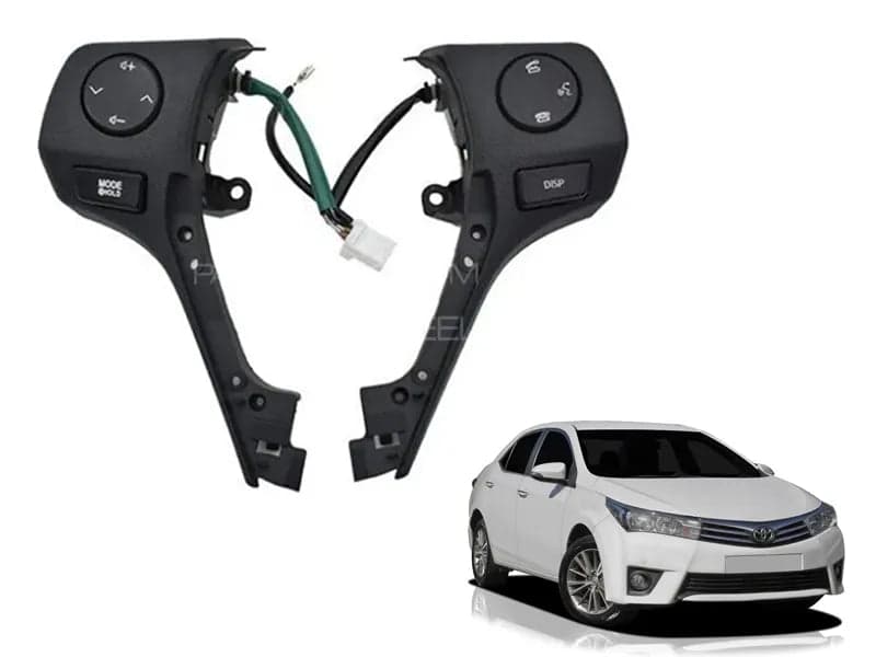 Suzuki Alto 2018-2023 Multimedia Steering Wheel Audio Control Buttons Panel — Multimedia Steering Controls for cars in Pakistan