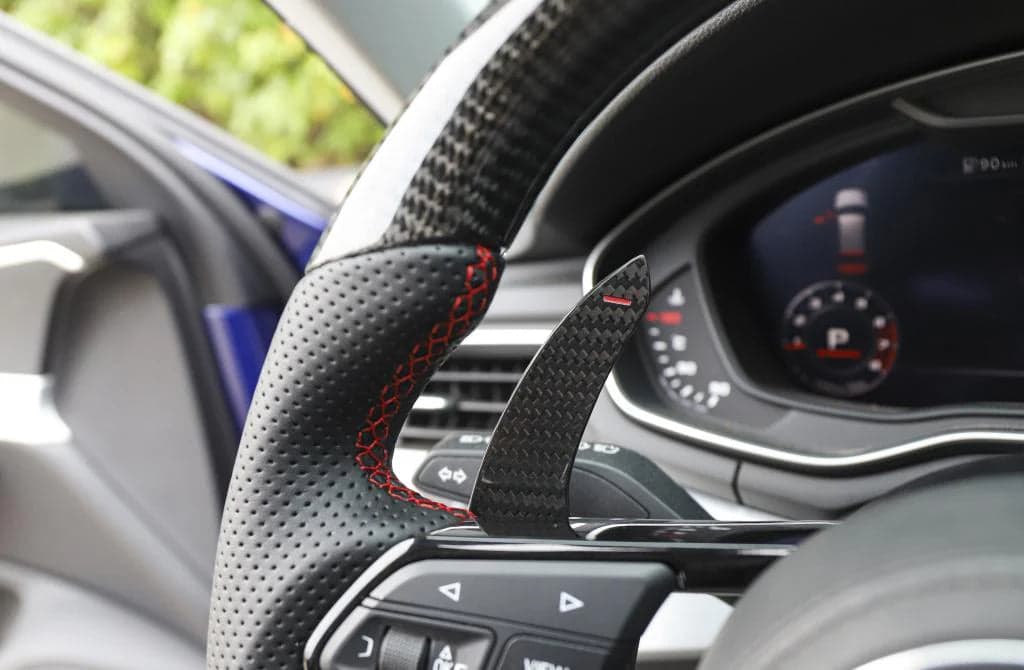 Honda City 2021-2026 Carbon Fiber Steering Wheel Paddle Shifters Pair — Honda City Classic (2009–2020) accessories for cars in Pakistan