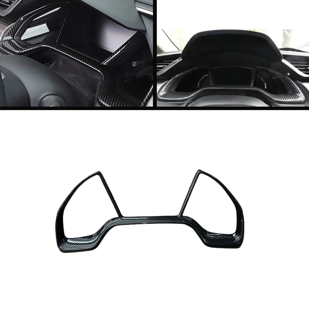 Honda Civic X 2016-2021 Type-R Carbon Cluster Trims — Honda Civic X (2016–2021) accessories for cars in Pakistan