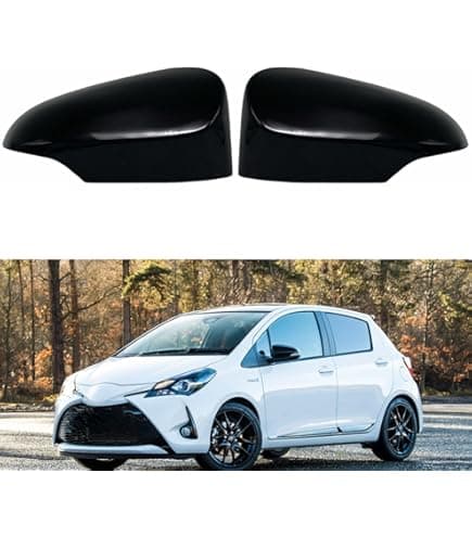 Batman Style Side Mirror Cover – Toyota Vitz 2010-Present — Carbon Fiber Accessories for cars in Pakistan