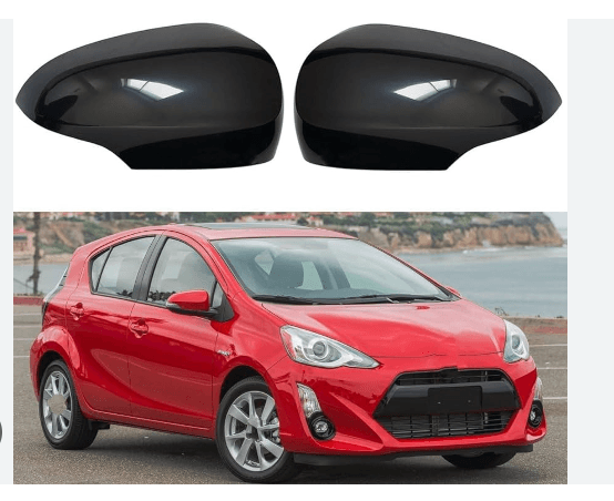 Batman Style Side Mirror Cover – Toyota Aqua 2012-Present — Carbon Fiber Accessories for cars in Pakistan