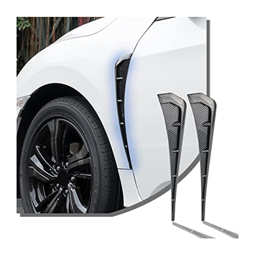 Carbon Fiber Side Air Flow Fender Vents Trim Pair — Honda Civic 11th Gen (2022–Present) accessories for cars in Pakistan