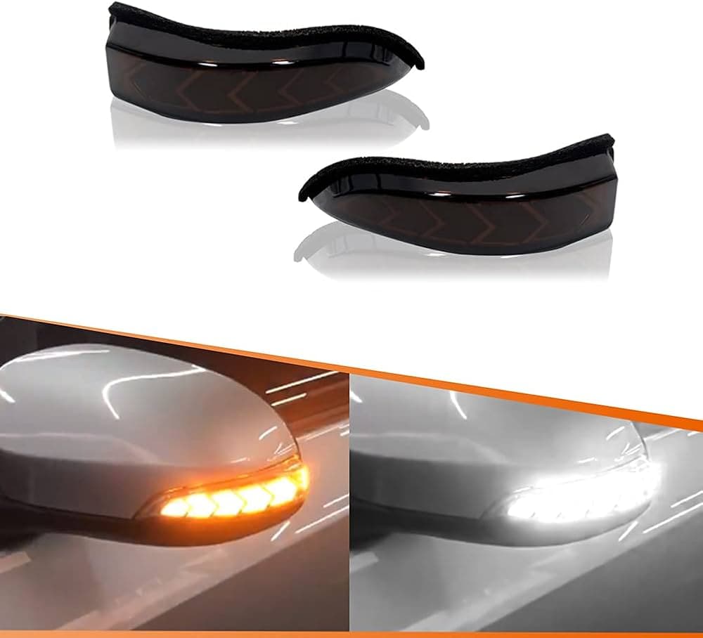 Toyota Corolla 2014-2026 Side Mirror Sequential LED Indicators – Dynamic Turn Signals — LED & Lighting for cars in Pakistan
