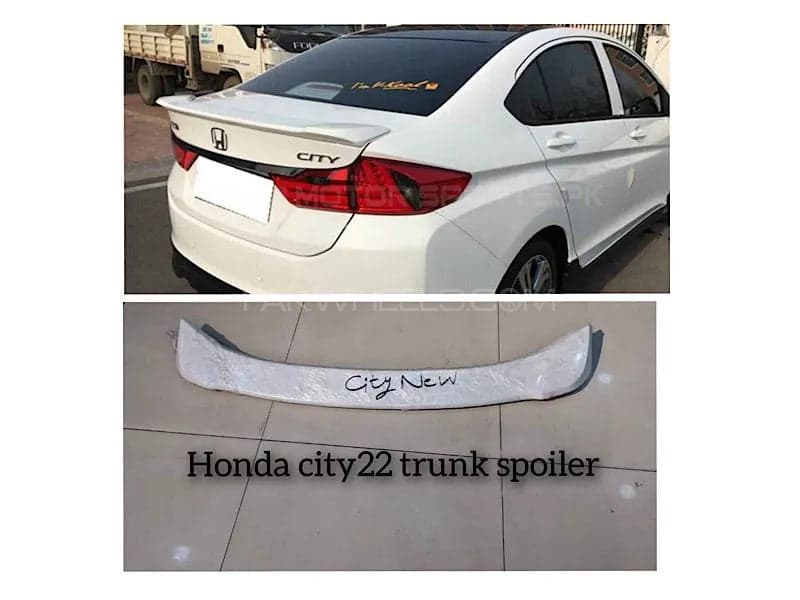 Honda City 2021-2026 RS Style Trunk Lip Spoiler — Spoilers & Diffusers for cars in Pakistan