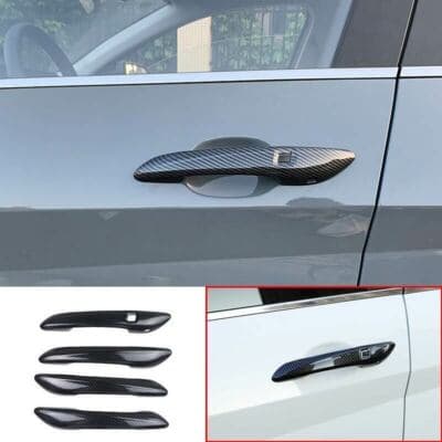 Hyundai Elantra Hybrid 2025-Present Carbon Fiber Door Handle Covers 4PCS — Door Handle Covers for cars in Pakistan