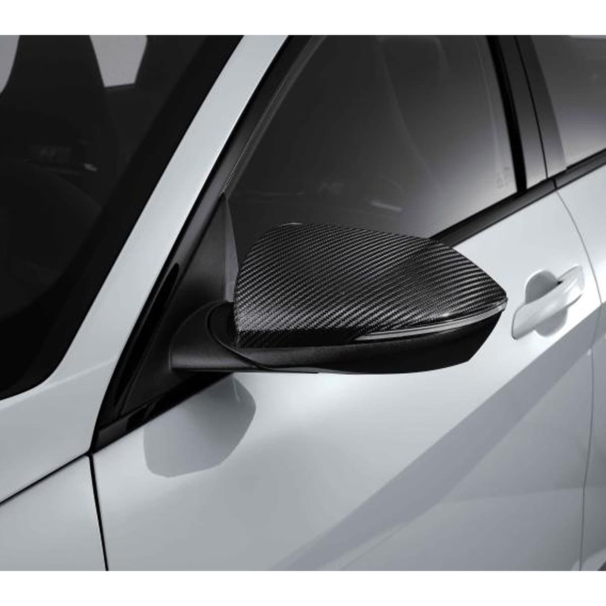 Carbon Fiber Side Mirror Cover for Hyundai Elantra Hybrid 2025-Present — Side Mirror Covers for cars in Pakistan