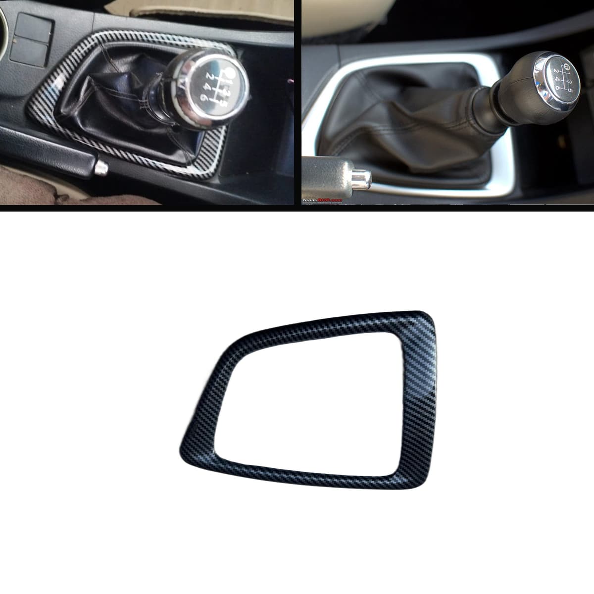 Toyota Corolla 2014-2018 Carbon Gear Shift Console Trim — Carbon Fiber Accessories for cars in Pakistan