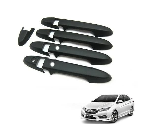 Honda City 2020-2026 Carbon Door Handle Cover Set — Door Handle Covers for cars in Pakistan