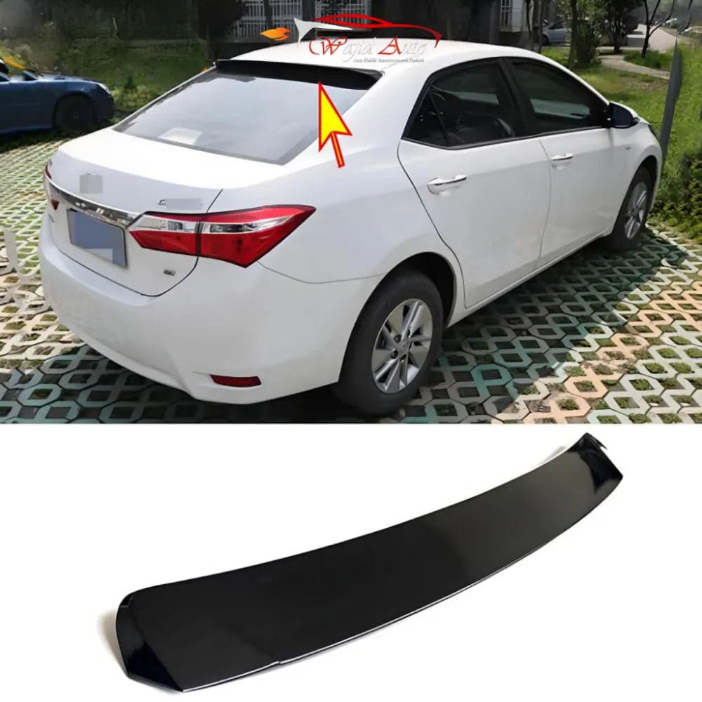 Toyota Corolla 2015–2026 Roof Spoiler (High-Quality ABS Plastic) — Spoilers & Diffusers for cars in Pakistan