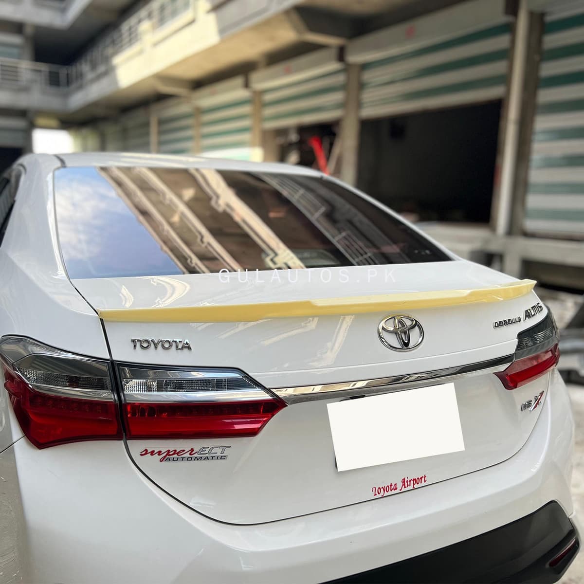 Toyota Corolla 2015–2026 RS Style Trunk Spoiler – ABS Plastic — Spoilers & Diffusers for cars in Pakistan