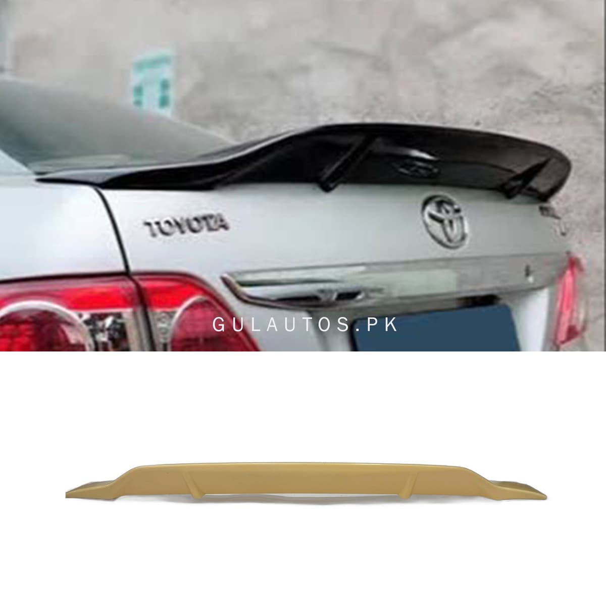 Toyota Corolla E140 2009–2013 Ducktail Trunk Spoiler — Spoilers & Diffusers for cars in Pakistan