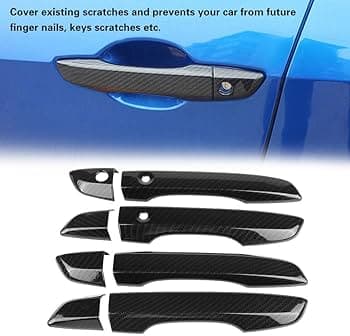 Honda Civic X 2016–2021 Carbon Style Door Handle Cover Full Set — Door Handle Covers for cars in Pakistan