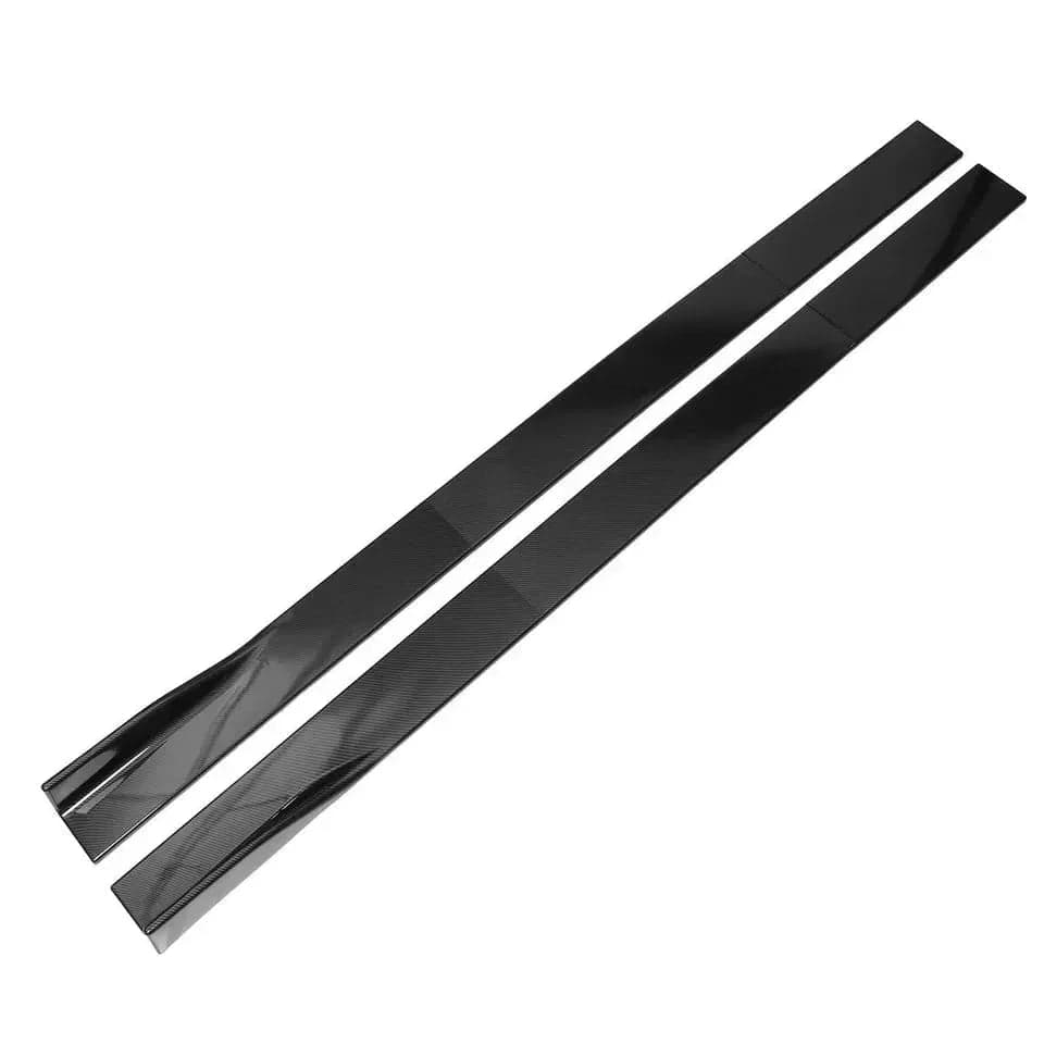 Gloss Black Side Skirts ABS Plastic 4PCS — Splitters & Side Skirts for cars in Pakistan