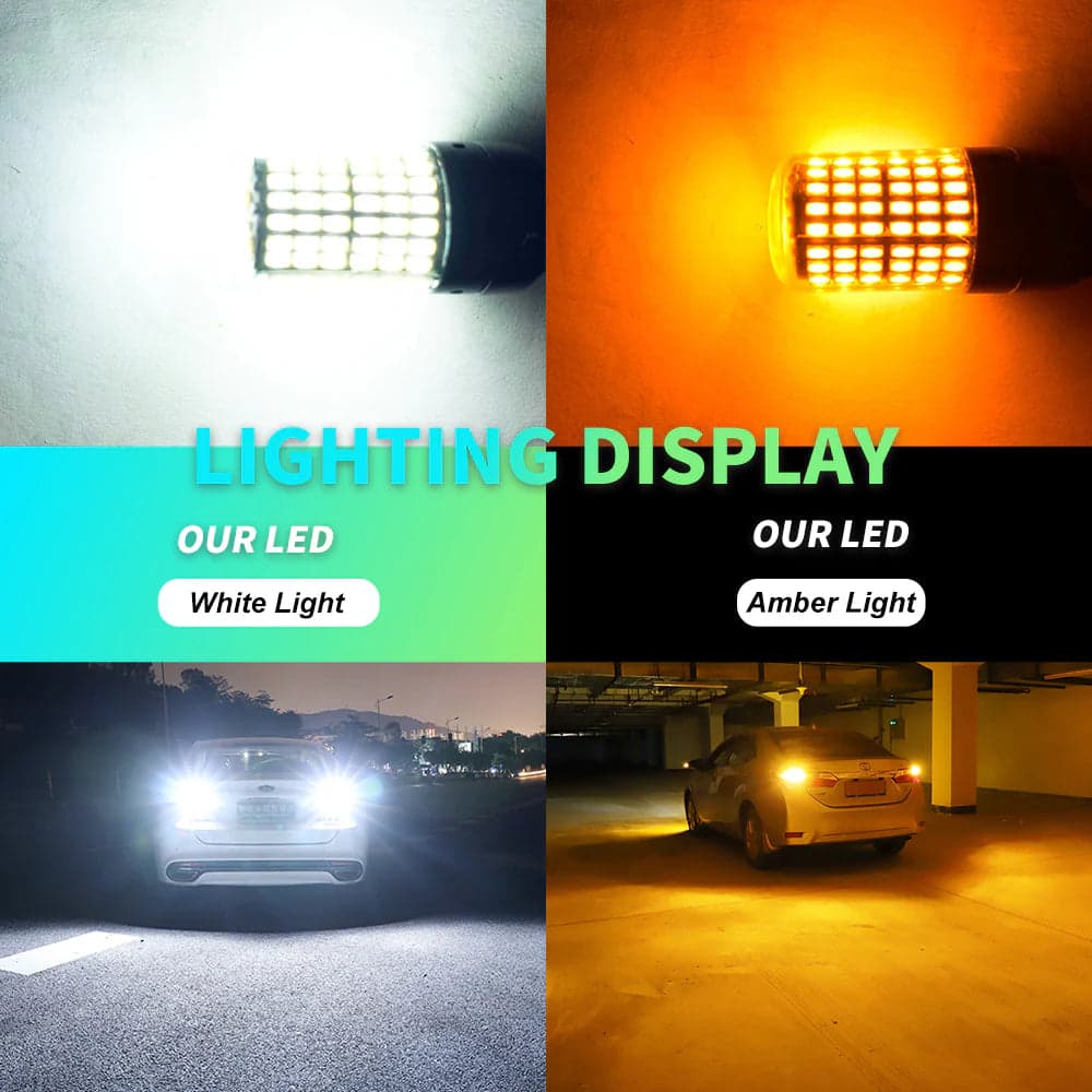 Bright LED Indicator Bulbs 2PCS – Universal — LED & Lighting for cars in Pakistan