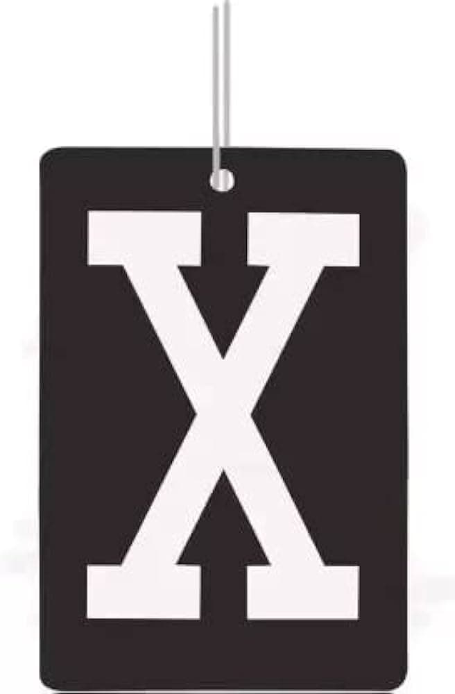 X Card Car Hanging Air Freshener Rear Mirror Perfume — Air Freshener & Decoration for cars in Pakistan