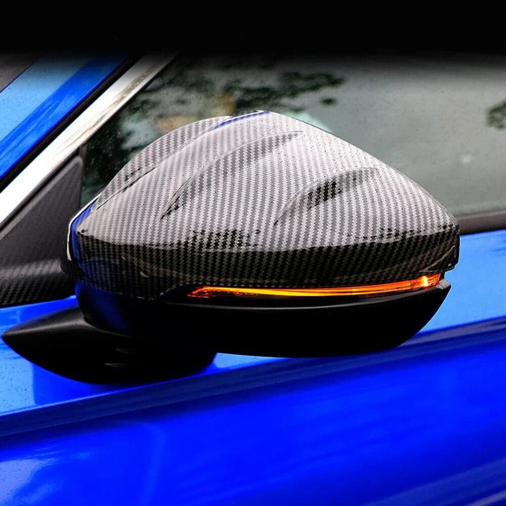 Honda Civic 11th Gen 2022 Batman Style Mirror Covers — Carbon Fiber Accessories for cars in Pakistan