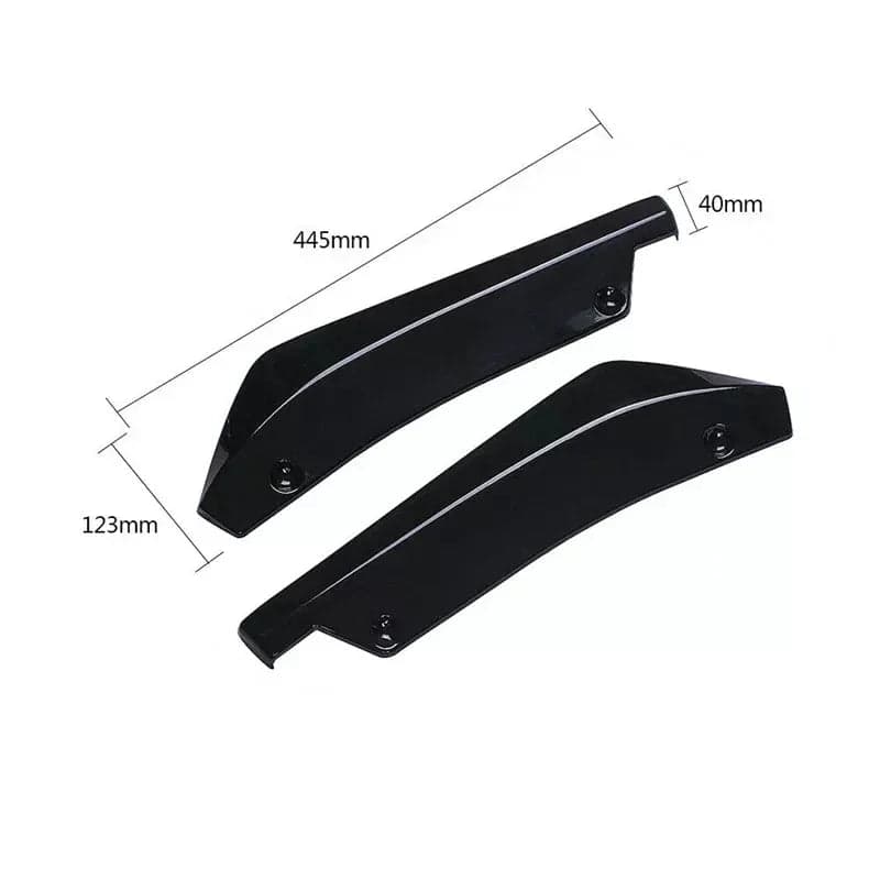 Car Rear Bumper Splitter Simple Universal Rear Lip — Spoilers & Diffusers for cars in Pakistan