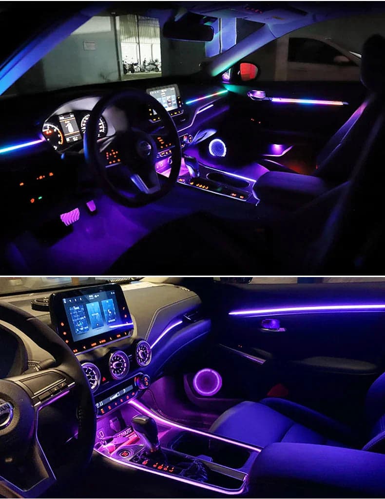 Premium Dynamic Ambient Interior Lights Multi-Point — Interior Lights for cars in Pakistan