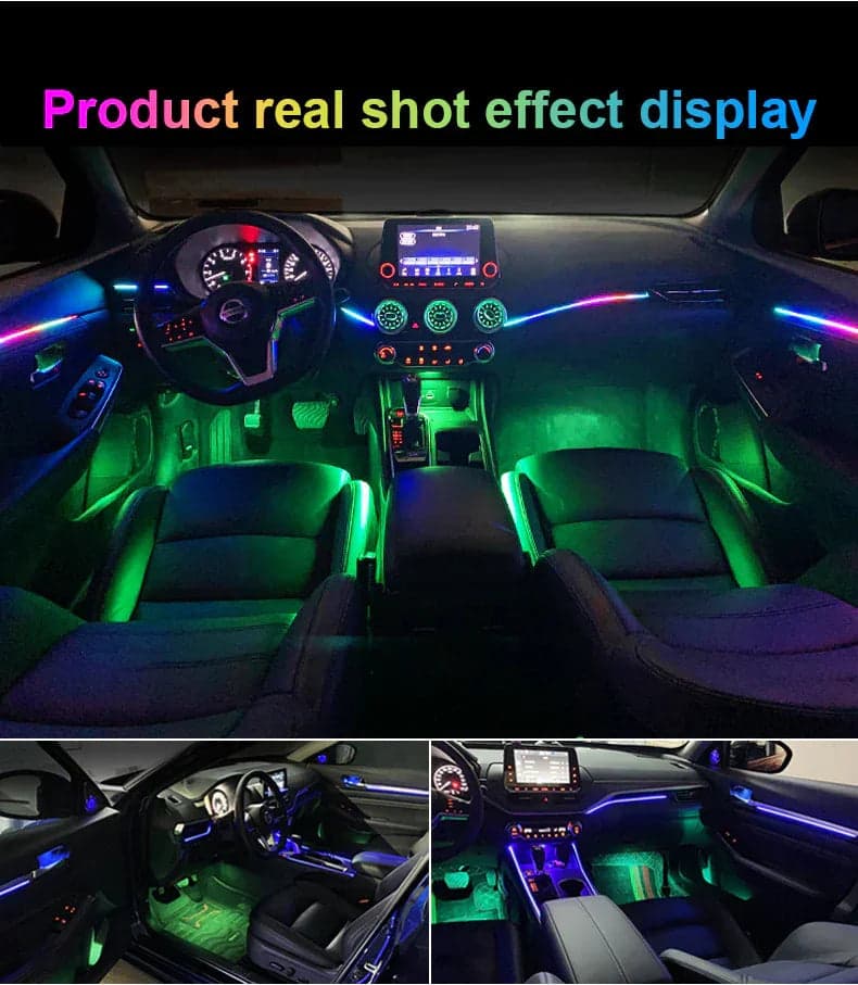 Car Dashboard Ambient Light Strip 2PCS — Interior Lights for cars in Pakistan