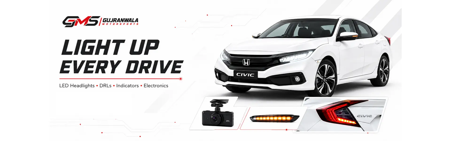 Lighting and electronics — LED lighting and dash cameras for your car
